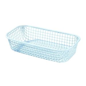 SDFBN Large Capacity Storage Basket Hollow Out Multi-functional Storage Box Open-top Design Iron Sundries Organizer Basket Office