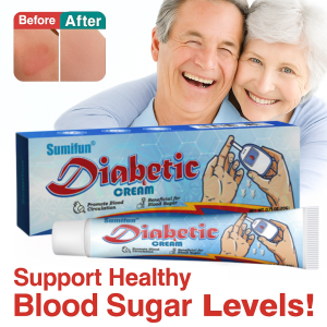 Sumifun Hypoglycemic Health Cream Natural Herbal Sugar Control Cream Diabetic Foot Moisturizing Repair Care Cream