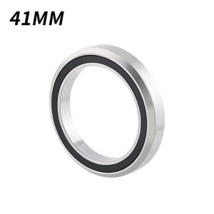 FIGHTINPC Bearing Bicycle Headset Bearing 38/41.8/46.9/52MM Titanium Bicycle Headset Repair Bearing Colorful Ring MTB Steering Bearings Repair Parts General Headset