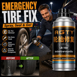 Tire Repair Sealant No Jack Needed Car Truck Motorcycle Tire Repair Tools Efficient Roadside Fix Kit Glue Resistant