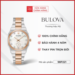 Đồng Hồ Thời Trang Nữ Bulova Surveyor Máy Pin 98P221 24mm