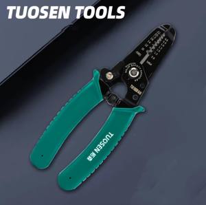 Combination Pliers Multifunction Pliers Set 5 in 1 Combination Pliers Stripper/Crimper/Cutter Heavy Duty Wire Pliers Diagonal Pliers Hand Tools Stripping pliers