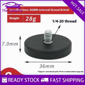 Samurry ✨Hot Sale✨ 1 Piece LED Work Light Bar Holder SUV Offroad DIY Accessories 22 31 36 43mm M4 Bolt Magnetic Base Mount Bracket Clamp