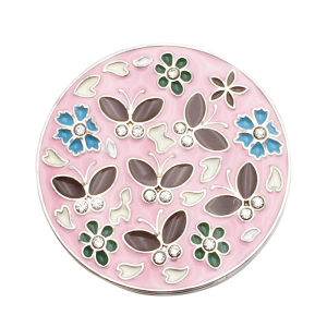 Foldable Purse Hook Table Hook Wallet Handbag Organizer Pretty Floral Butterfly Hooks