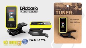 Máy đo cao độ âm thanh đàn guitar Daddario Clip-On Tuner PW-CT-17BK PW-CT-17BU PW-CT-17YL