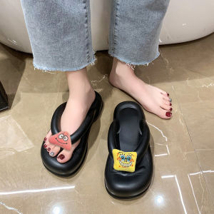 LKShoes สินค้าใหม่ รองเท้าหูหนีบแฟชั่น ความน่ารักความแบ๊วต้องยกให้รองเท้าหูหนีบรุ่นนี้ ทรงรองเท้าสีรองเท้าออกแบบมาเอาใจสายมินิมอลสุดๆ แถมมีตัวการ์ตูนสุดน่ารักไปให้อีก คุ้มค่ากับความน่ารักมากบอกเลย