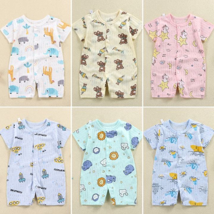 ROMPER BAJU BAYI MOTIF LUCU 0-1 TAHUN Lazada Indonesia