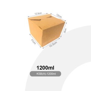 [CARTON SALE] [50PCS] Kraft Salad ┃ Takeaway Lunch ┃ Paper Lunchbox ┃ Lunch Boxes