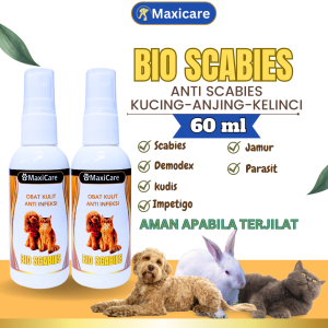 OBAT SCABIES KUCING ANJING OBAT JAMUR KUCING ANTI SCABIES IMPETIGO DEMODEX AMAN TERJILAT - BIO SCABIES MAXICARE CLEVER SOLUTION ROYAL CARE ELOPE GOLDEN PAW ANTI SCABIES PLUS