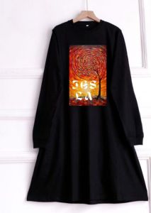 Baju Atasan Wanita Oversize Sun Tunik Kaos Katun Combed 24s S M L XL XXL 3XL Tunik Jumbo Kekinian
