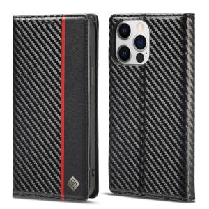 Luxury Carbon Fiber Leather Wallet Case For iPhone 15 14 16 Pro Max 13 12 11 XS X Plus XR SE 2022 Magnetic Flip Book Bag Cover