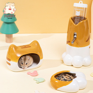 [Furry]  仓鼠陶瓷-虎虎生威三件套 Ceramic-Tiger Set