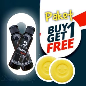 plastrim restored penghitam body motor pengkilap motor mobil wash and wax