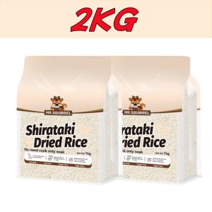 Mr.Squirrel Buy 1 Take 1 Dried Shirataki Rice 1KG Konjac Rice Dry Shirataki Konjac Rice Konjac Keto Low Carb