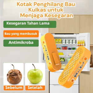 Penghilang Bau Kulkas Rumah Tangga  Paket Karbon Aktif Gantung Pintu Kulkas  Kotak Penghilang Bau Antibakteri  Menjaga Makanan Tetap Segar Lebih Lama
