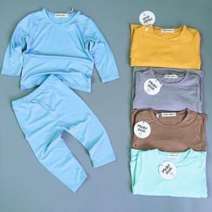 bộ dài tay thun lạnh mikky mom siêu mịn mát cho bé 5-27ki