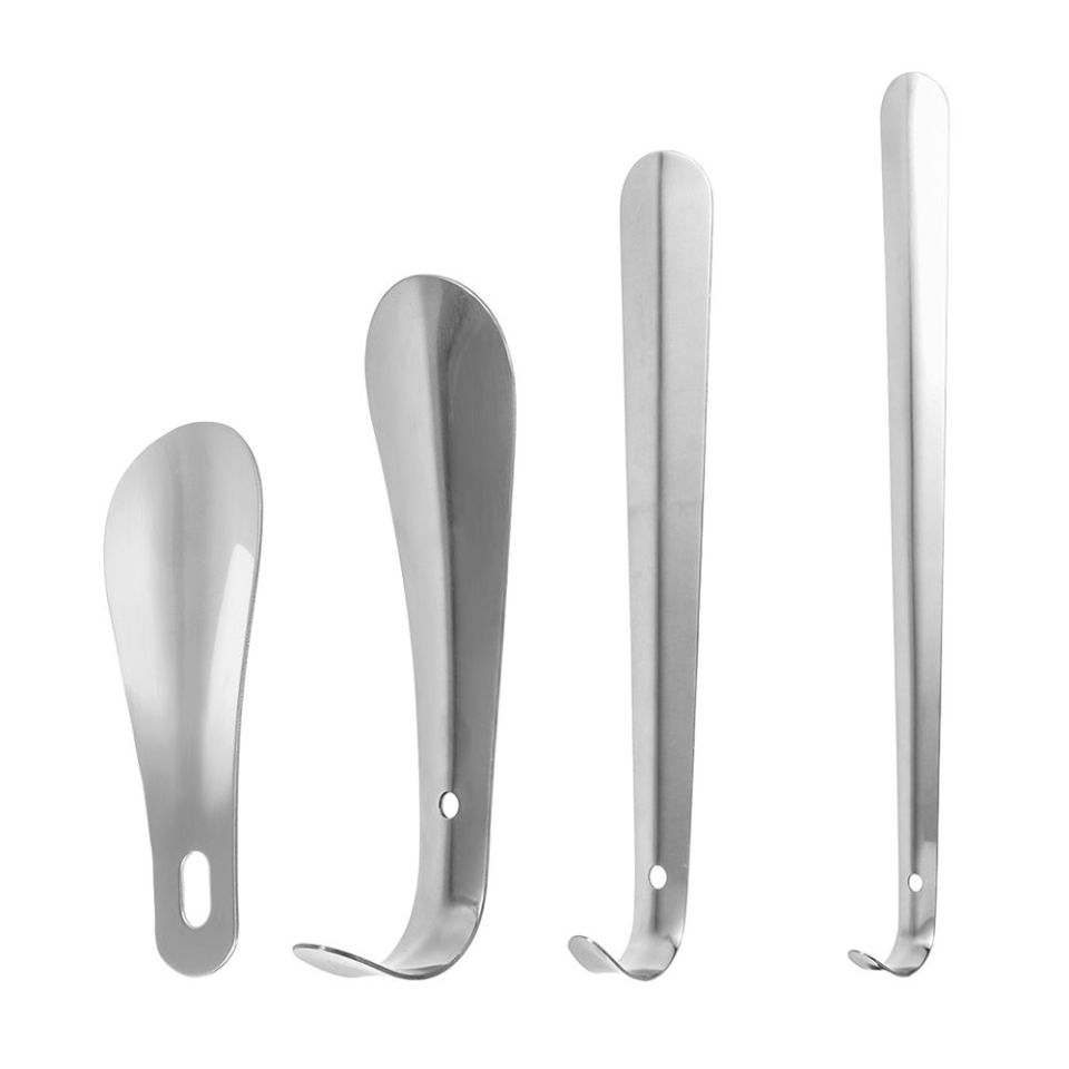 BETTERFORM Convenient Durable Travel Stainless Steel Shoe Wearer Dont bend over Metal Shoe Horn