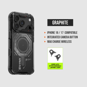 Skinarma Magma Mag-Charge iPhone 18 Pro / Pro Max Phone Case with Raise Camera Bezel and Haptic Button