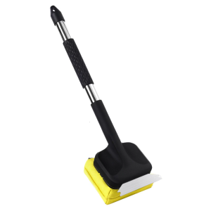 ชุดแปรงตะแกรง ABS ทนทาน2ชิ้นและอุปกรณ์เสริมทำความสะอาดสำหรับบาร์บีคิวชุดขัดทนทานต่ออุณหภูมิสูง