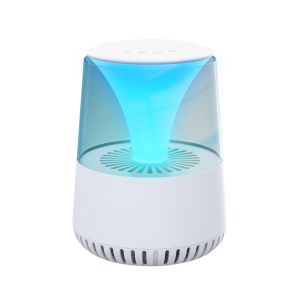 Acorn GL-2109 Portable Air Purifier with Bluetooth Speaker H13 HEPA 13 Filter Ionizer Touch Control Dual Color 7-Color LED - Ideal for Small Rooms