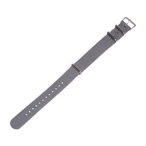 OKONOK 18 20 22 mm Durable Sport Women Man Nylon Weaving Bracelet Loop Watchband Watch Strap Replacement