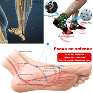 biaozhen Heightening socks Far infrared titanium ions promote bone growth
