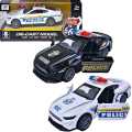 Car route66 1:32 mainan diecast mobil polisi mainan mobil anak MOBIL. 