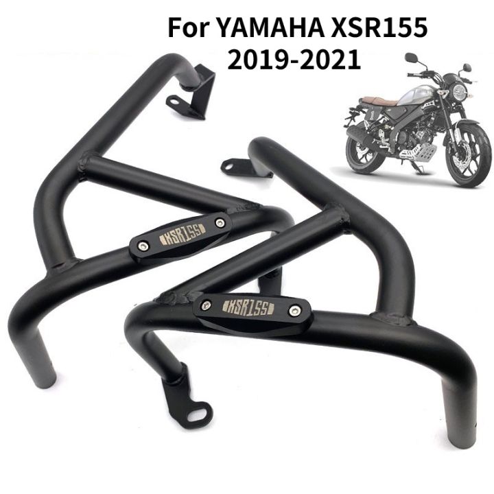 REYGEAKT For Yamaha XSR155 XSR-155 Motorcycle Crash Bars Frame Protector Protection Guard Falling Protection Bumper Set