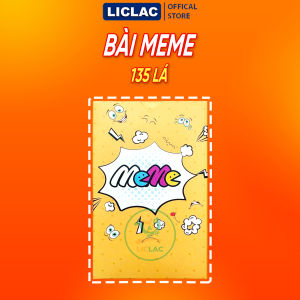 Bộ bài Meme hài hước boardgame học đường chơi cùng bạn bè và gia đình Mêm tấu hài giải trí nhóm bạn
