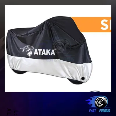 ATAKA Waterproof Motorcycle Cover Anti-UV Dust-Proof Motorbike Cover【200CM*90CM*100CM】For Mio Sporty/Mio i 125/Mio M3/BEAT/Click/Raider J