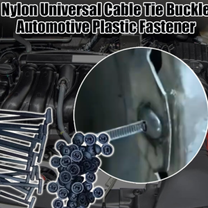 Nylon Universal Cable Tie Buckle Universal Car Cable Fastening Ties Fastener Nylon Cable Tie Wrap Fixed Fastener Clips