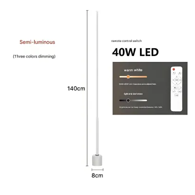 《2 Day Doorstep Delivery》NIASA Minimalist LED floor lamp atmosphere lamp