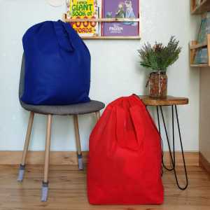 TAS LAUNDRY JUMBO 12KG BISA DI SERUT DAN ADA TENTENGAN/TOTE BAG/HAND BAG LAUNDRY