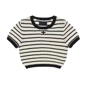 🦋พร้อมส่ง.กทม. 🦋ชุดเซ็ทสไตล์สาวเกาหลี ชุด2ชิ้น เสื้อแขนสั้นไหมพรม+ กระโปรงสั้น พลีทสั้น คุณหนู ดูแพง ชุดไปทะเล สำหรับผู้หญิง