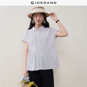 Giordano Women Women Shirt - Loose Fit Free Shipping 18346713