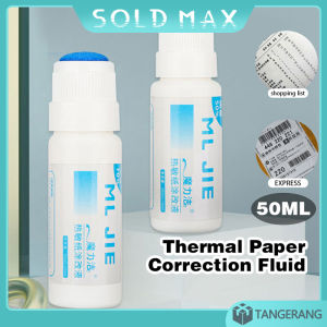 50ML Thermal Paper Correction Fluid/Cairan Penghapus Tinta Thermal/Cairan Koreksi Kertas Termal