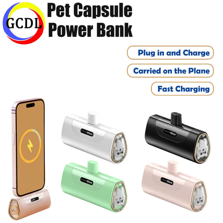 Mini power Bank 5000mAh Portable Charger Mobile Phone Spare