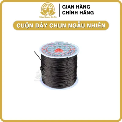 Dây co giãn xâu vòng tay loại mảnh chuyên dùng cho vòng trầm hương đá phong thủy Trầm Hương Hà Xá