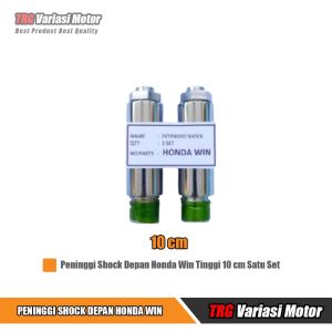 Peninggi Shock Depan Honda Win 100 Tinggi 10 cm Sambungan Shok Skok Sok TRG Satu Set