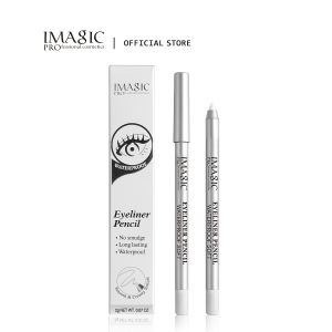 IMAGIC White Eyeliner Long Lasting Eye Liner Easy To Apply Eye Pencil Silky Texture Eyeliner Pen Waterproof Makeup Eye