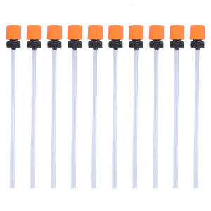 อุปกรณ์ตัดการเชื่อมต่ออย่างรวดเร็วน้ำหนักเบา10ชิ้นสำหรับการเชื่อมต่อขวดเครื่องพ่นไฟฟ้าการเชื่อมต่อโซลูชันท่อเครื่องซักผ้าตัวเชื่อมต่อ