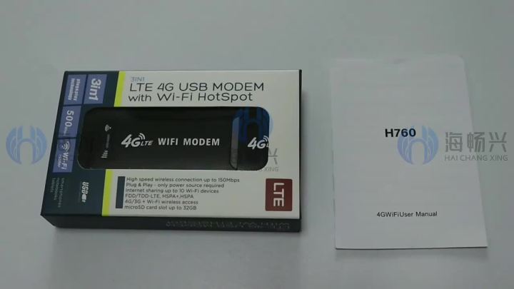4G LTE Router USB Dongle Mobile Broadband 150Mbps Modem Stick Sim Card Wireless Router Pocket Hotspot for Desktop PC Mobile