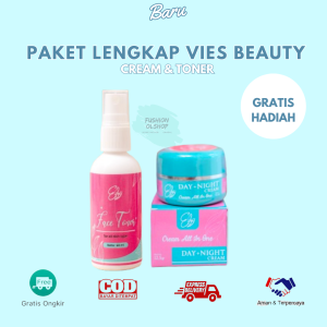 F.O.S (Gratis Bonus) Eliza Beauty Cream Bpom 1 Paket dengan Sabun Eliyza & Toner Wajah
