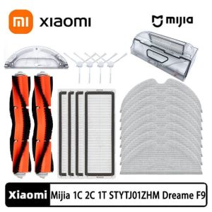 Xiaomi Mijia 1C 2C 1T Xiaomi Mop /Mop 2 Mi Robot Vacuum Mop / Mi Robot Vacuum Mop 2 STYTJ01ZHM STYTJ02ZHM STYTJ03ZHM Robot Vacuum Cleaner Accessories of Main Brush Side Brush Filter Mop Dustbin Dust Box Water Tank