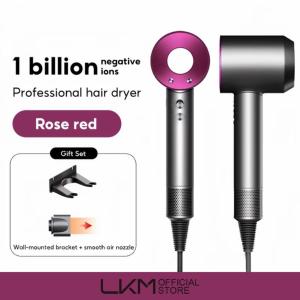 【SG Stock】1900W High Speed Hair Dryer 5 Nozzles Negative Ion Low Noise Fast Dry Portable Travel Hair Dryer 2Yr Warranty