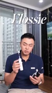 Cho máy Flossie Hyperwave Masuto MSwavesonic Laifen Set 2 đầu bàn chải đánh răng điện- phụ kiện thay thế Đồng Nai