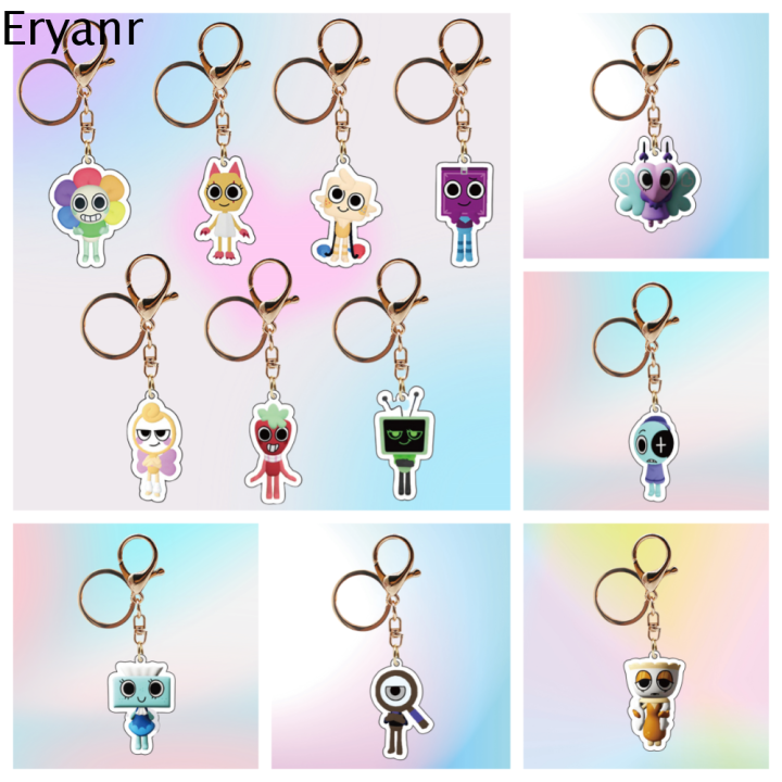 Gifts For Teenage Girls Dandy's World Keychain Set (7-Pack) - Cute