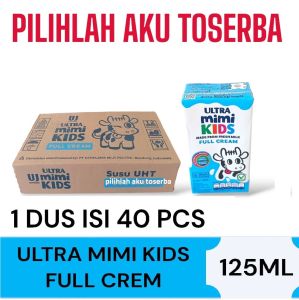Susu Ultra Mimi Kids FULL CREAM 125 ml -  (1 DUS ISI 40 PCS)