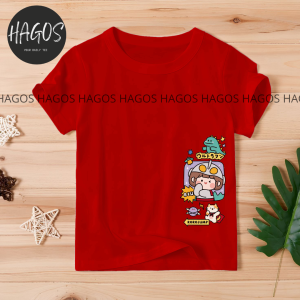 HAGOS ATASAN KAOS ANAK CEWEK PEREMPUAN COTTON KATUN LENGAN PENDEK DISTRO KIDS ROROJUMP
