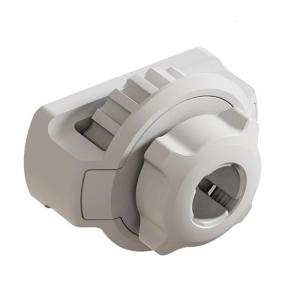 1/4inch Screw Mount Universal Ball Head 17mm Camera Adapter for DSLR Microphone Projectors 360 Degree Rotating Bracket